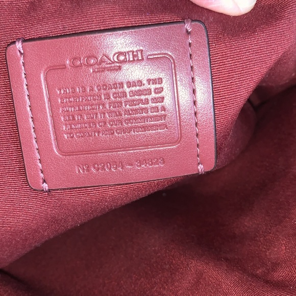 Tan coach crossbody purse - Picture 8 of 10